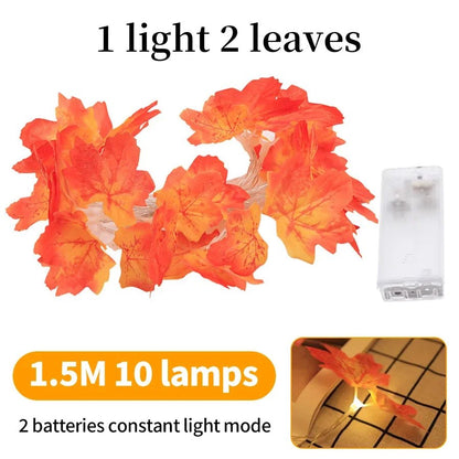 Halloween Party LED String Lights Ghost Pumpkin Spider Web Hanging Lamp For Halloween Home Indoor Outdoor Decoration Props 2024 - Japan 4 All