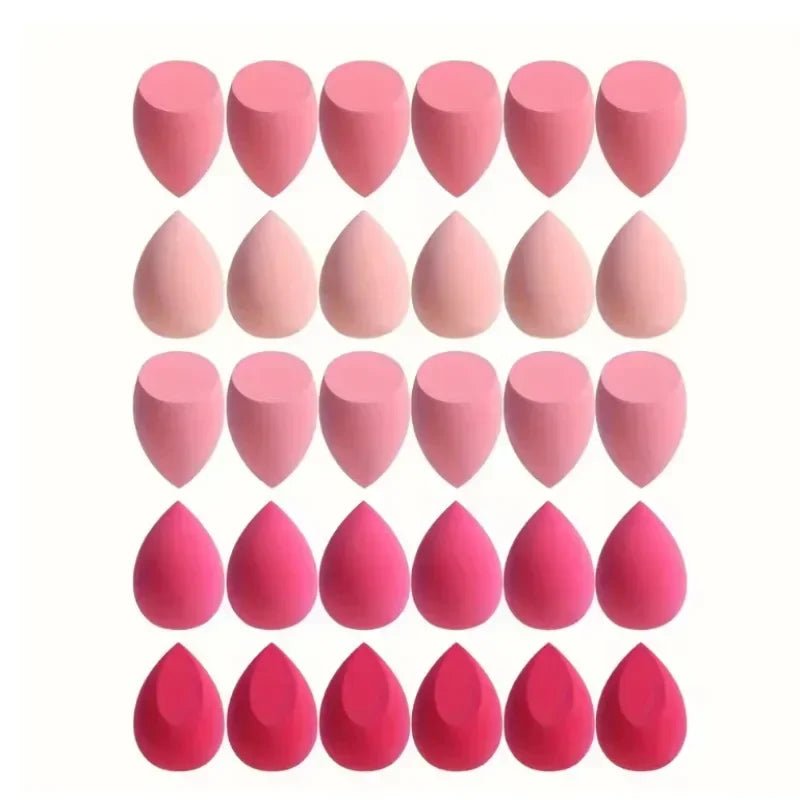 Makeup sponge set suitable for liquid BB cream powder application makeup egg dry wet dual - use powder puff girl - Japan 4 All