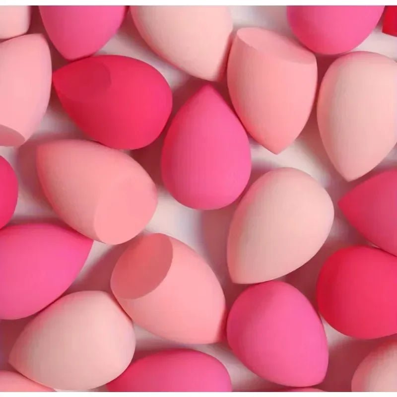 Makeup sponge set suitable for liquid BB cream powder application makeup egg dry wet dual - use powder puff girl - Japan 4 All