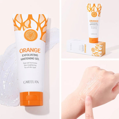 Orange Exfoliating Gel Dead Spot Remover Brighten Peeling 50g Gentle Repair Scrub Whiten Hydrating Moisturizer Korean Skin Care - Japan 4 All